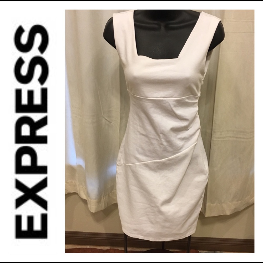 Express White Dress Size 0